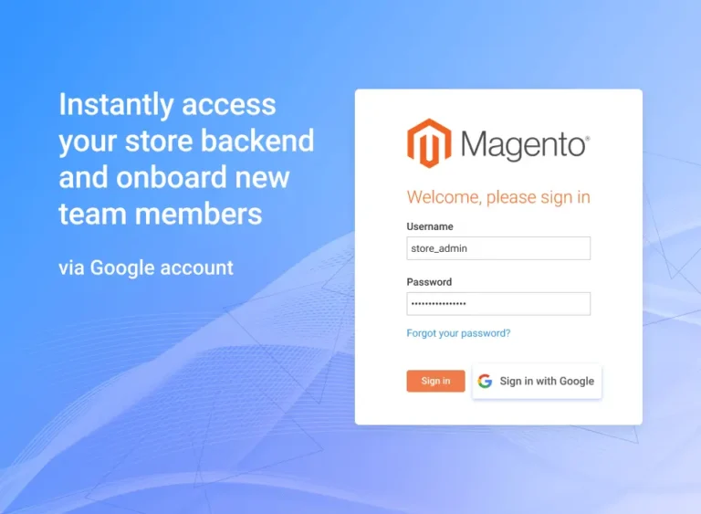 Streamlining Admin Access with Magento Google Login