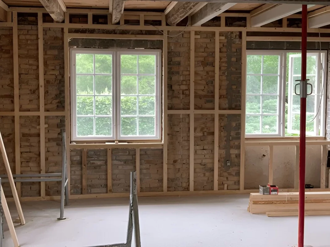 gut renovation in Astoria NY